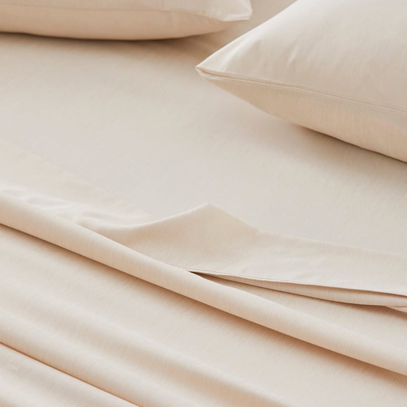Phoenix Natural Marle Sheet Set