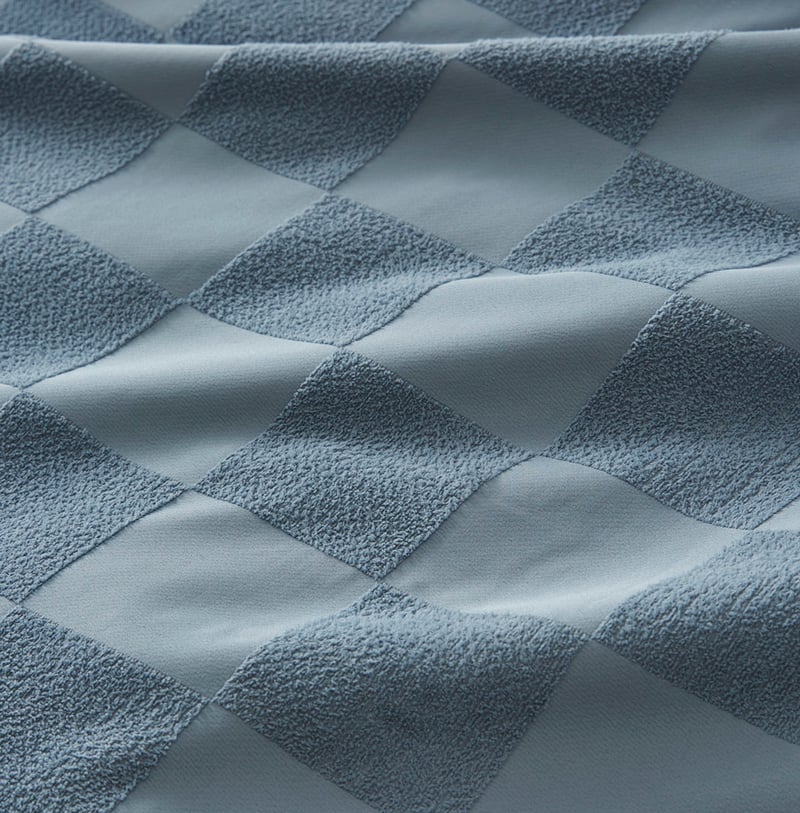 Checkerboard Denim Quilt Cover Set + Separates