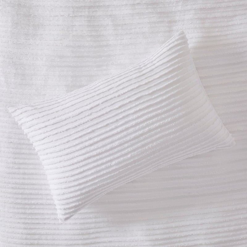 Merricks White Tufted Quilt Cover Set