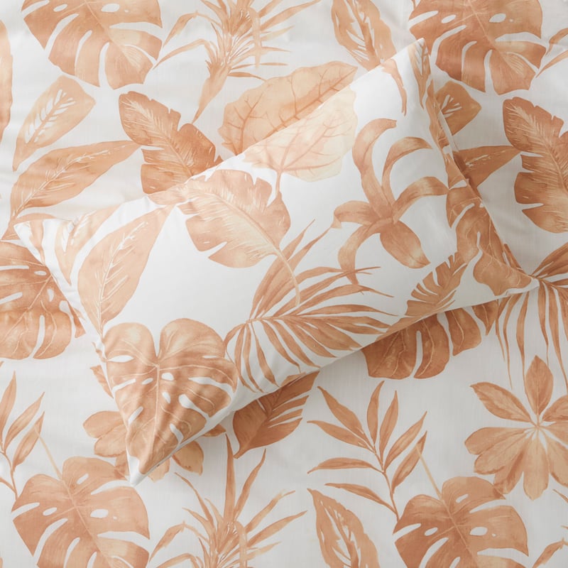 Desert Palm Earth Quilt Cover Set