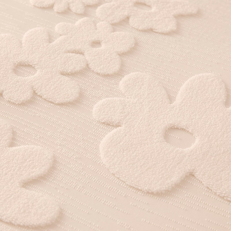 Daisy Ivory Tufted Quilt Cover Set