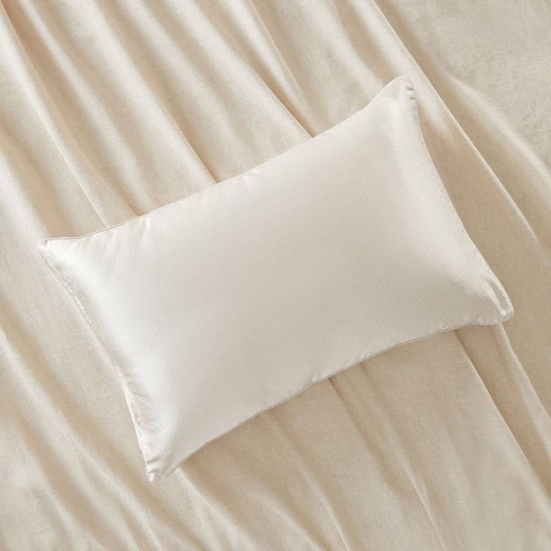 Pure Silk Natural Stripe Pillowcase