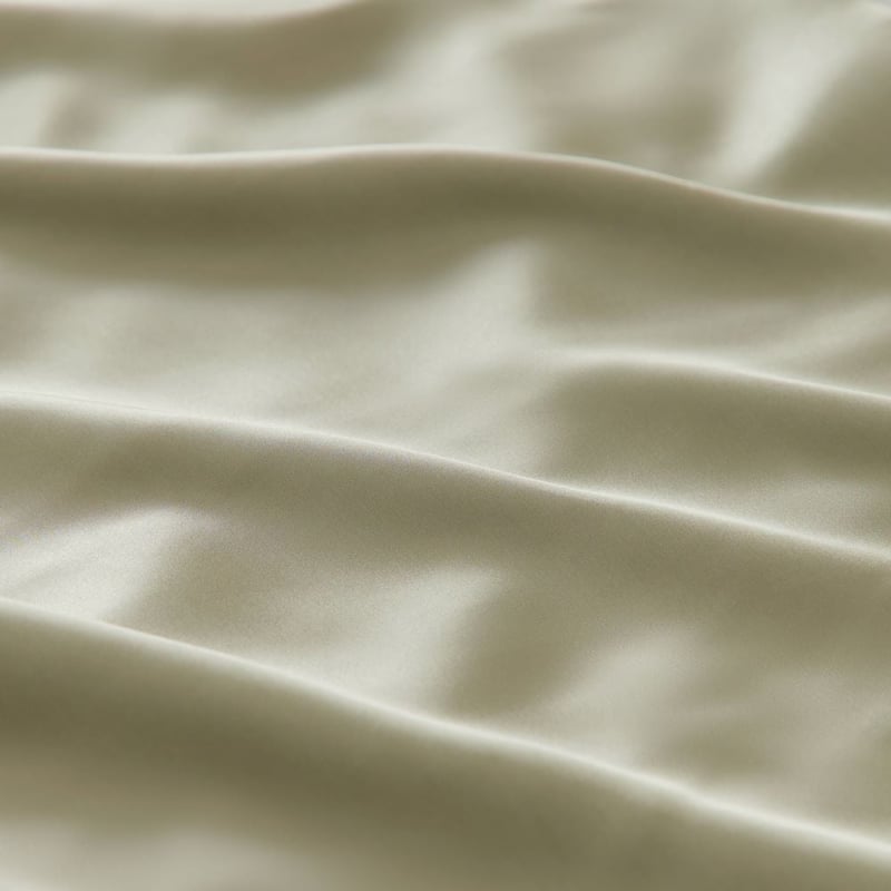 Pure Silk Tea Green Pillowcase