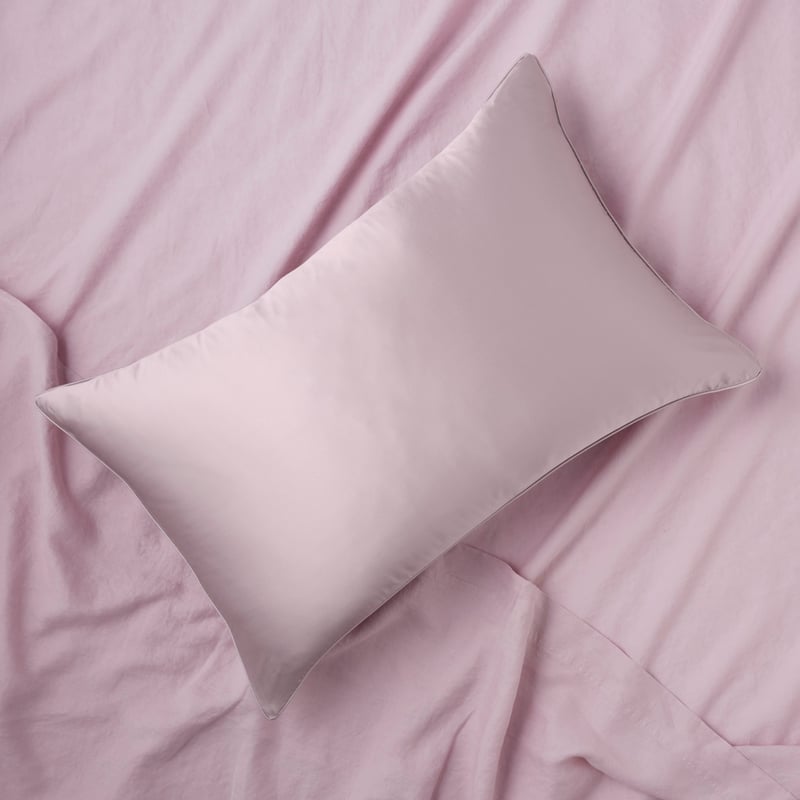 Pure Silk Mauve Pillowcases