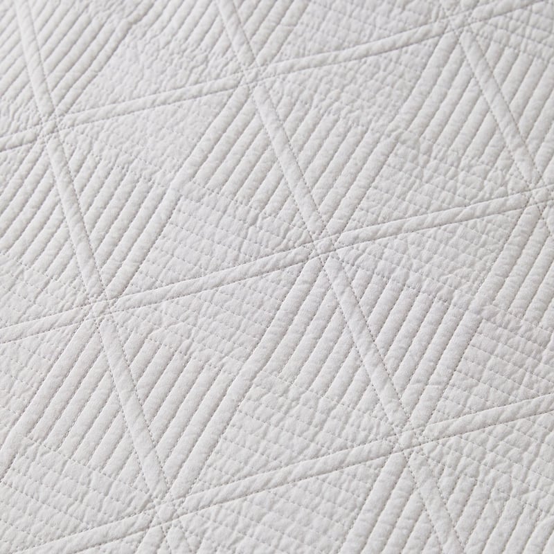 Prism Soft Grey Quilted Quilt Cover Separates