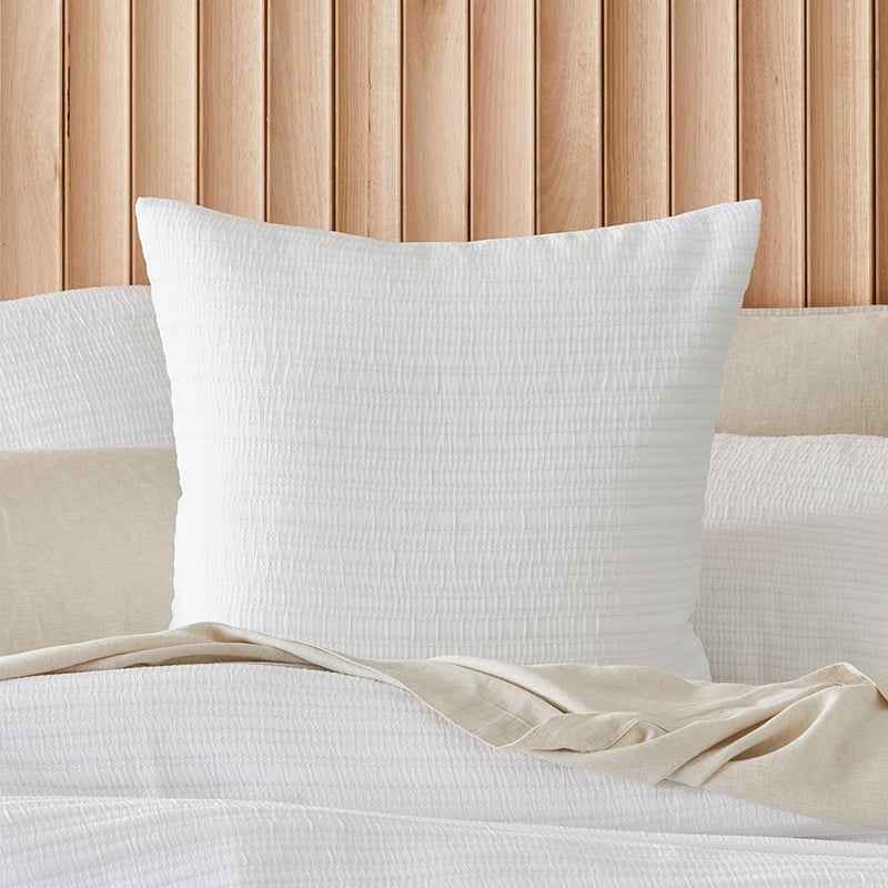 Hayman Quilted White Pillowcase