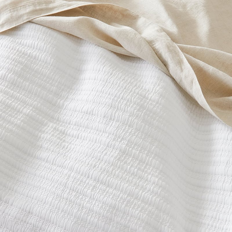 Hayman White Quilted Quilt Cover Separates