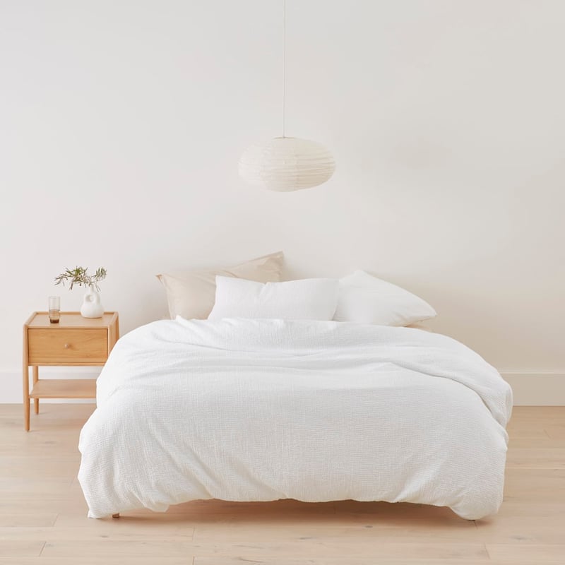 Aspen Snow Quilt Cover Set + Separates