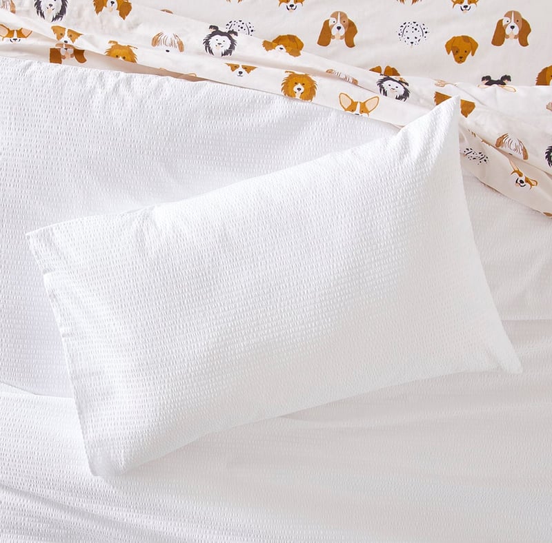 Tillie White Seersucker Quilt Cover Set