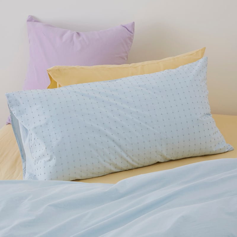 Remi Soft Blue Pillowcases