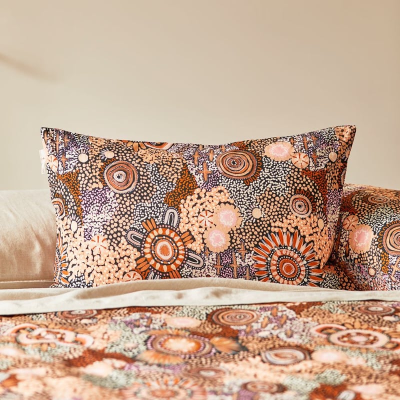 Cungelella Wadjin Sandstone Quilt Cover Set + Separates