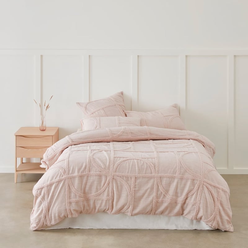 Morrison Ash Violet Tufted Quilt Cover Separates