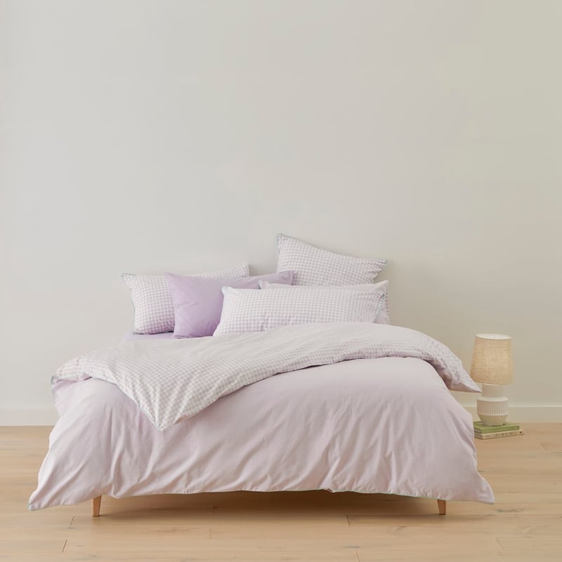 Lonnie Lilac Quilt Cover Set + Separates