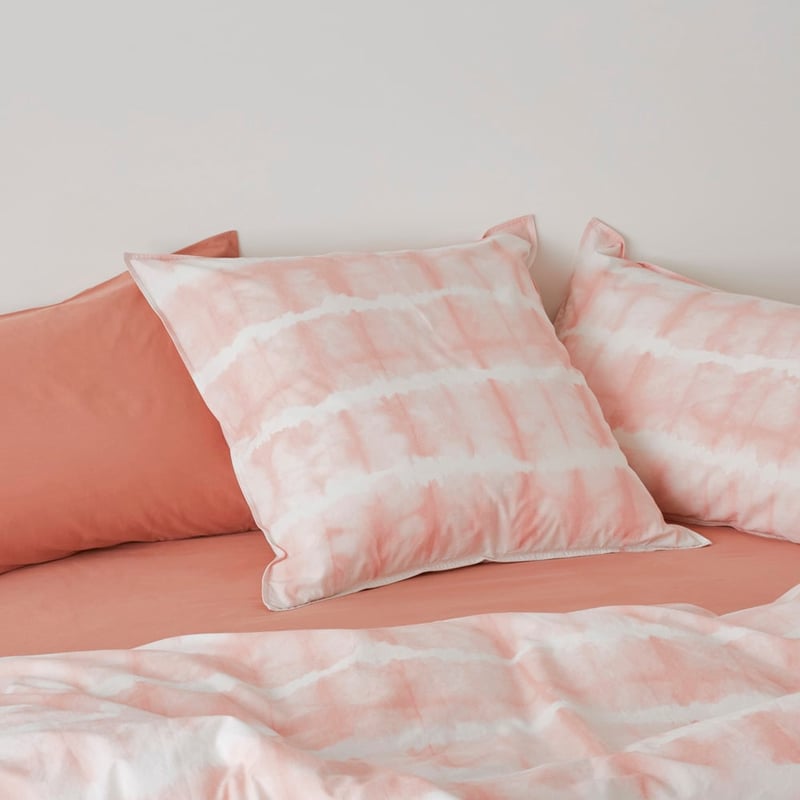 Stonewashed Cotton Peach Tie Dye Quilt Cover Separates