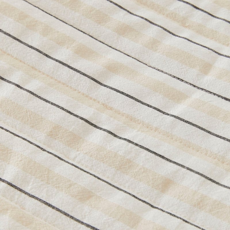 Kobe Natural Quilted Pillowcases