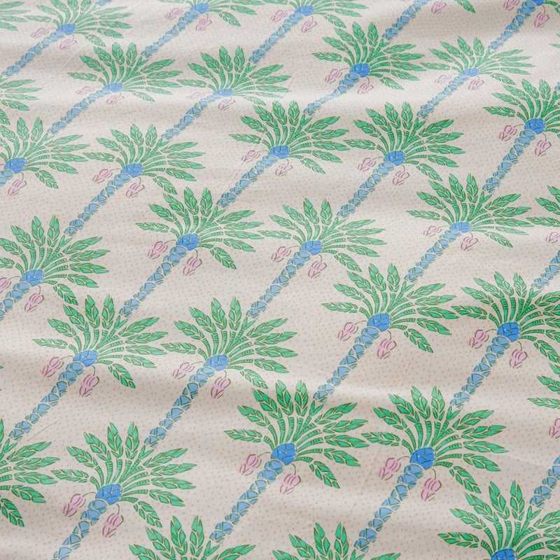 Panama Palm Green Pillowcases