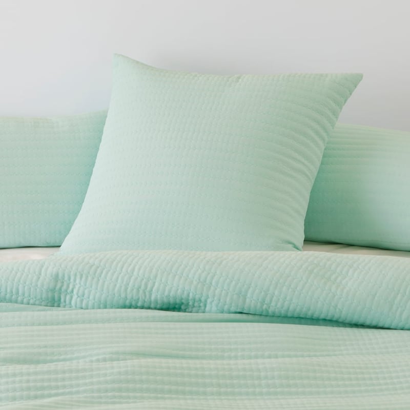 Oakley Mint Blue Quilted Quilt Cover Separates