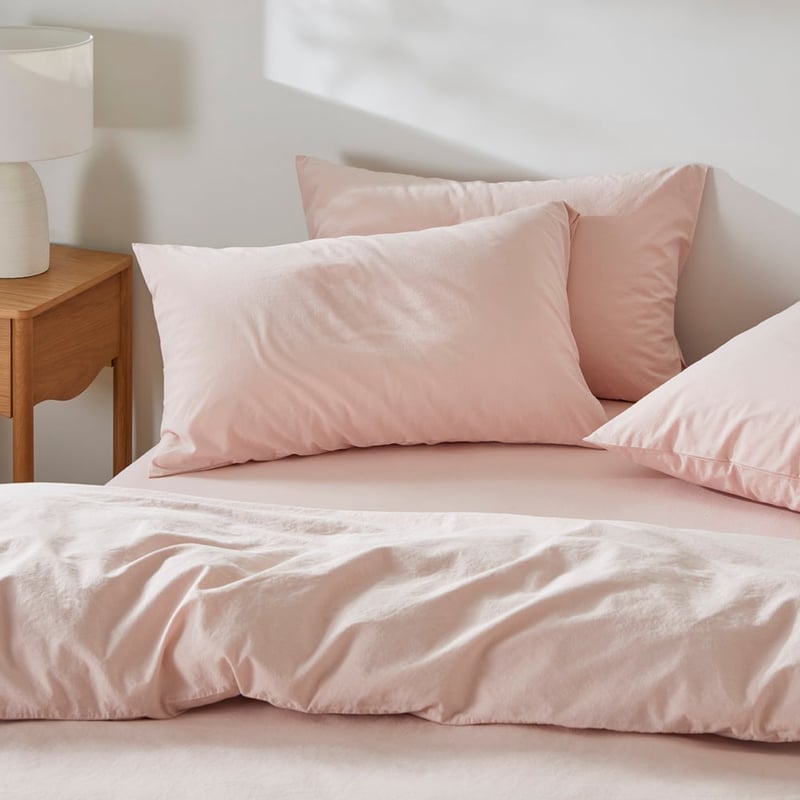 Stonewashed Cotton Blossom Pillowcases