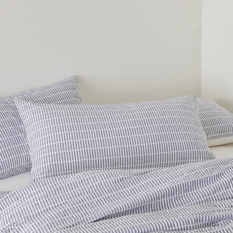 San Remo Indigo Pillowcase