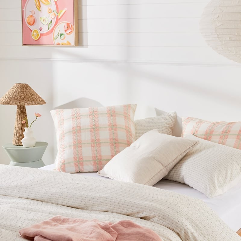 Jemma Pink Salt Quilt Cover Set + Separates