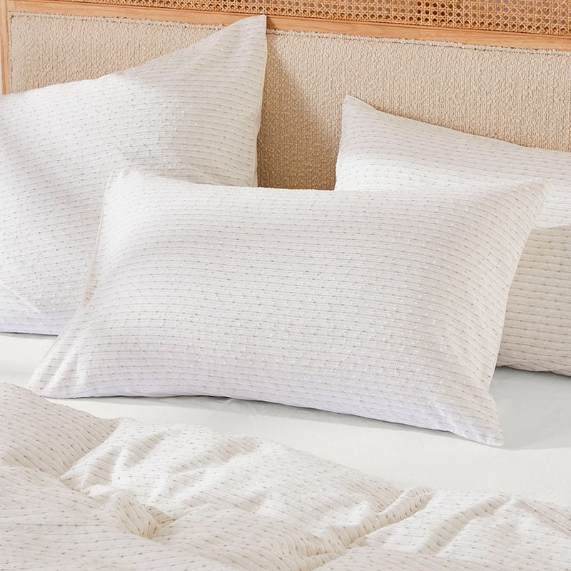 Elodie Off White Quilt Cover Separates