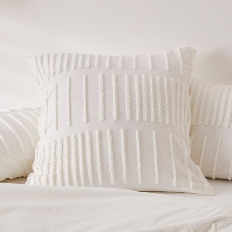 Cody White Tufted Quilt Cover Separates