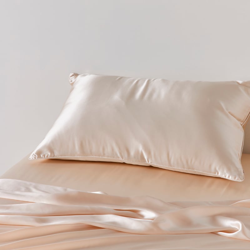Pure Silk Shell Pink Sheet Set