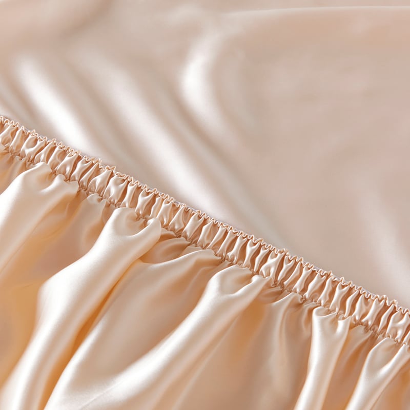 Pure Silk Shell Pink Sheet Set