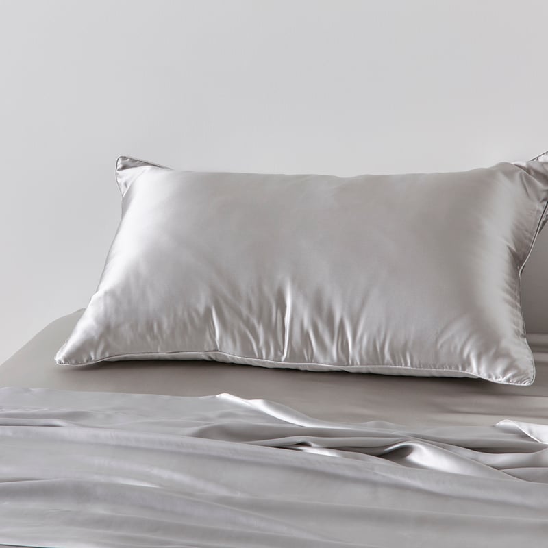 Pure Silk Silver Sheet Set