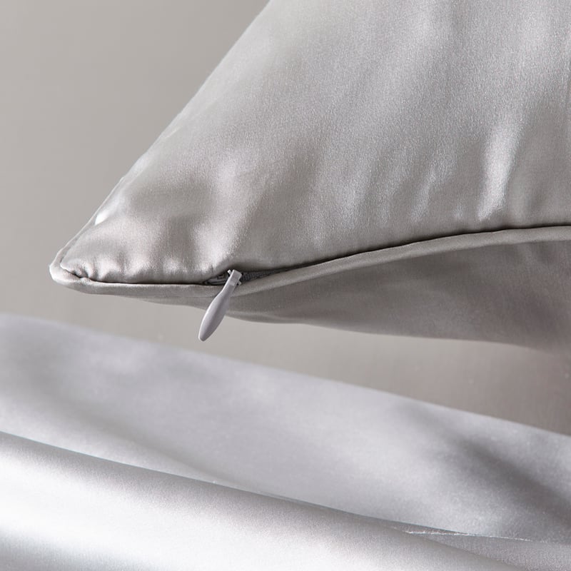 Pure Silk Silver Sheet Set