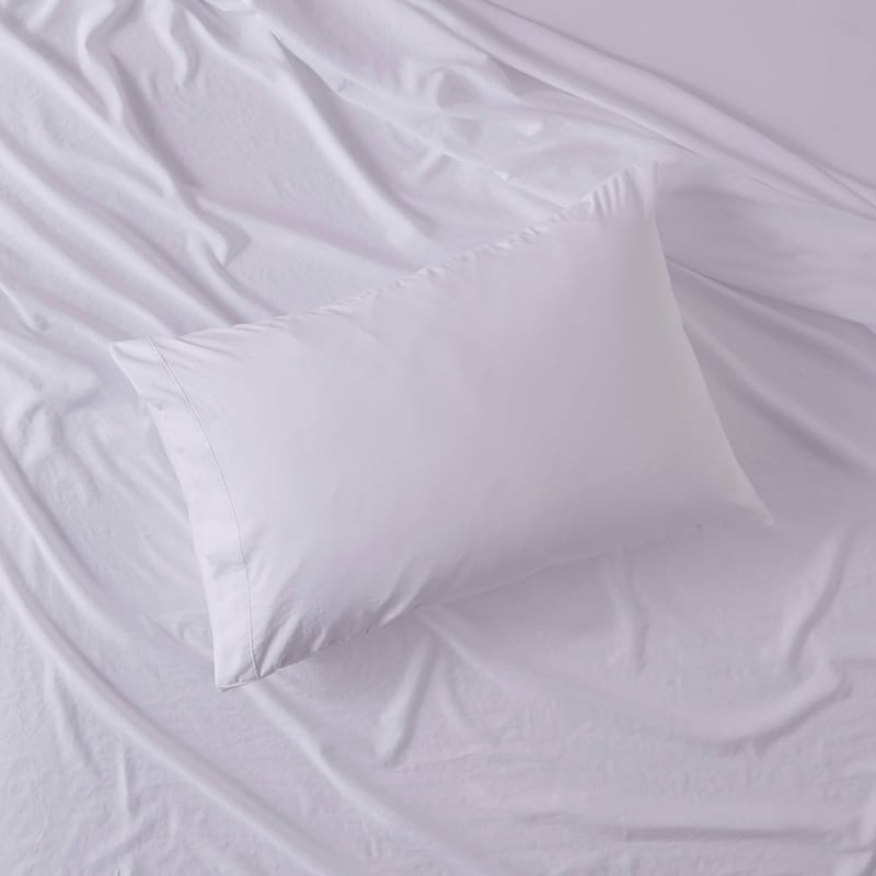 Microplush White Sheet Set