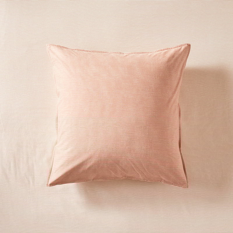 Stonewashed Cotton Printed Earth Stripe Sheet Separates