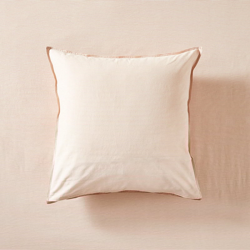 Stonewashed Cotton Printed Earth Stripe Sheet Separates