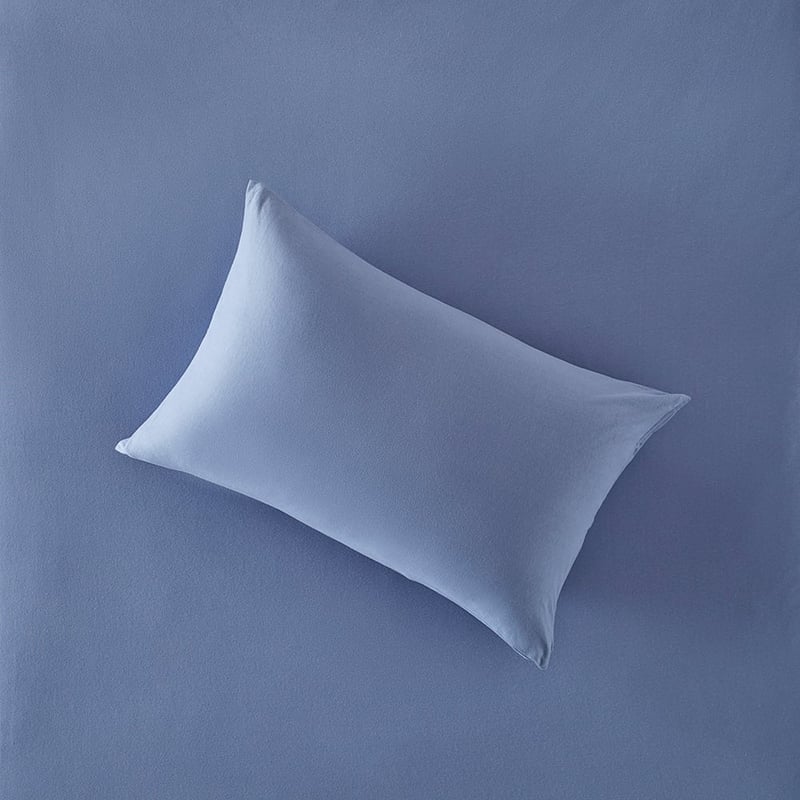 Ultra Soft Jersey True Blue Sheet Separates
