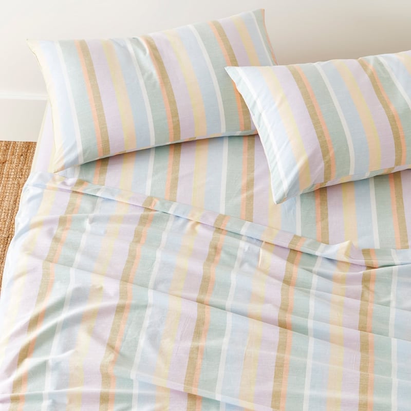 Yarn Dyed Sorbet Stripe Sheet Set