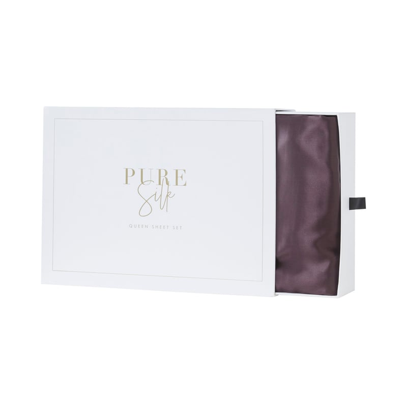 Pure Silk Black Sheet Set
