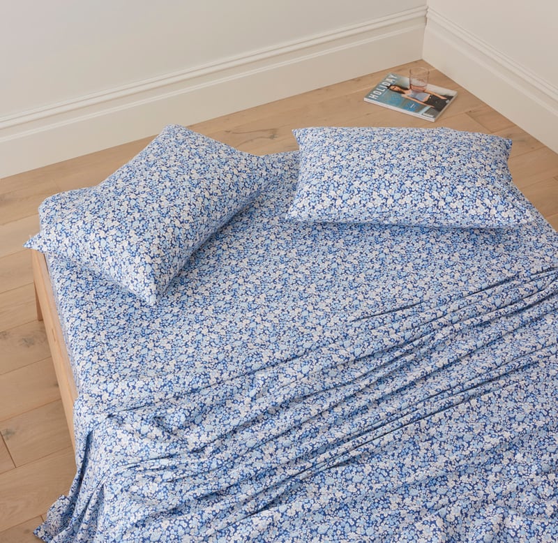 Libertine French Blue Printed Sheet Set