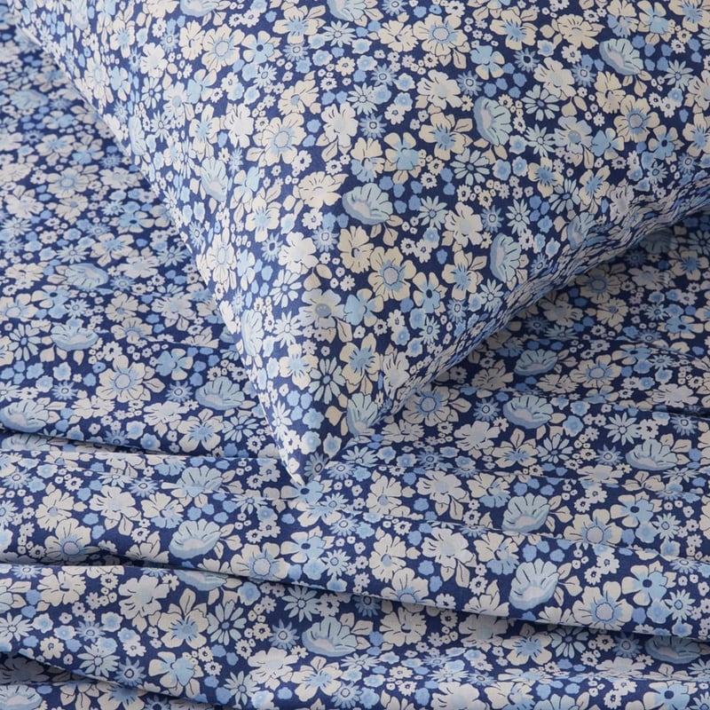 Libertine French Blue Printed Sheet Set