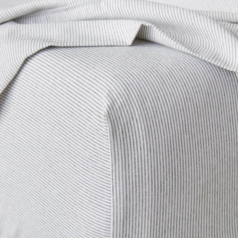 Phoenix Grey Stripe Printed Sheet Set