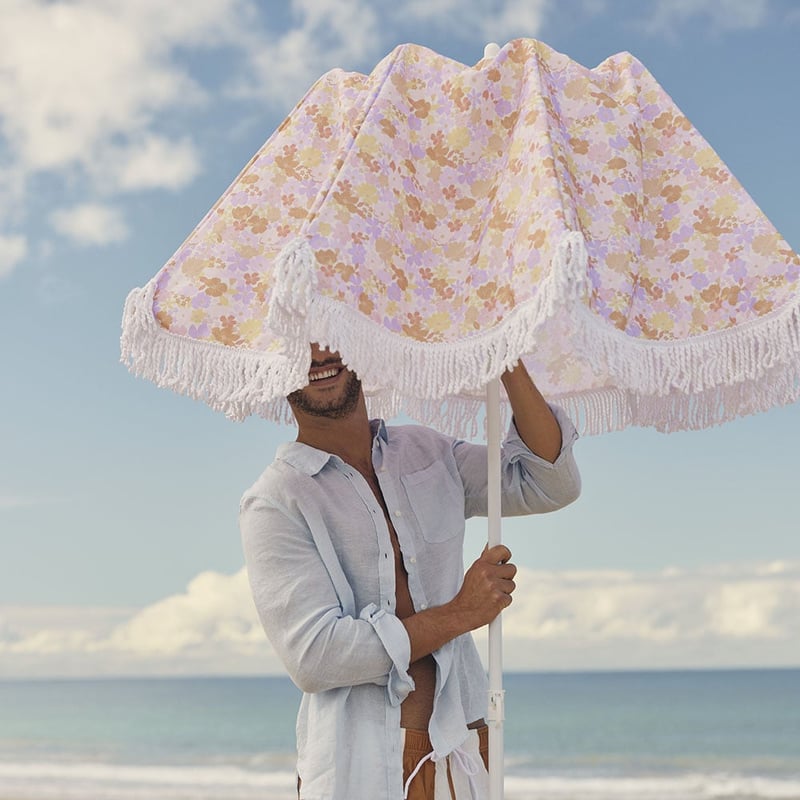 Bronte Floral Beach Umbrella
