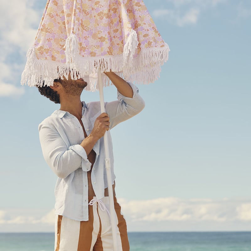 Bronte Floral Beach Umbrella