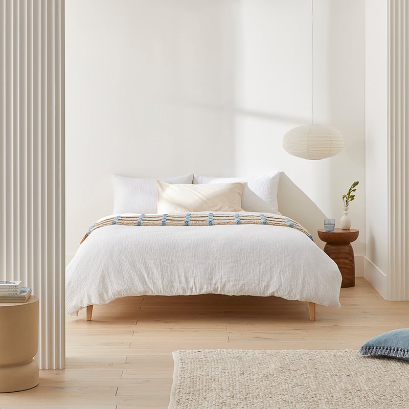 Aspen Snow Quilt Cover Set + Separates