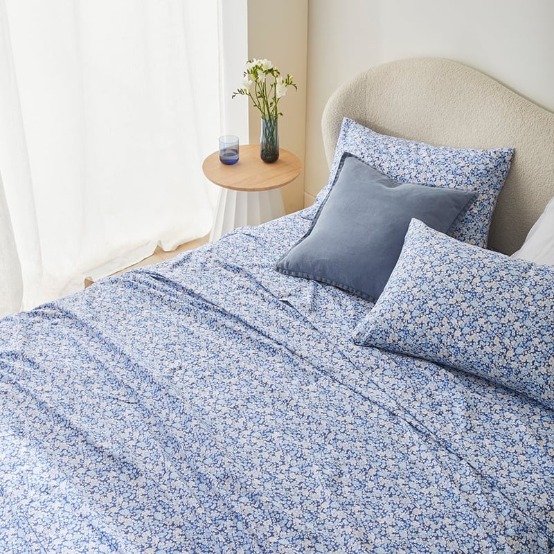 Libertine French Blue Printed Sheet Set