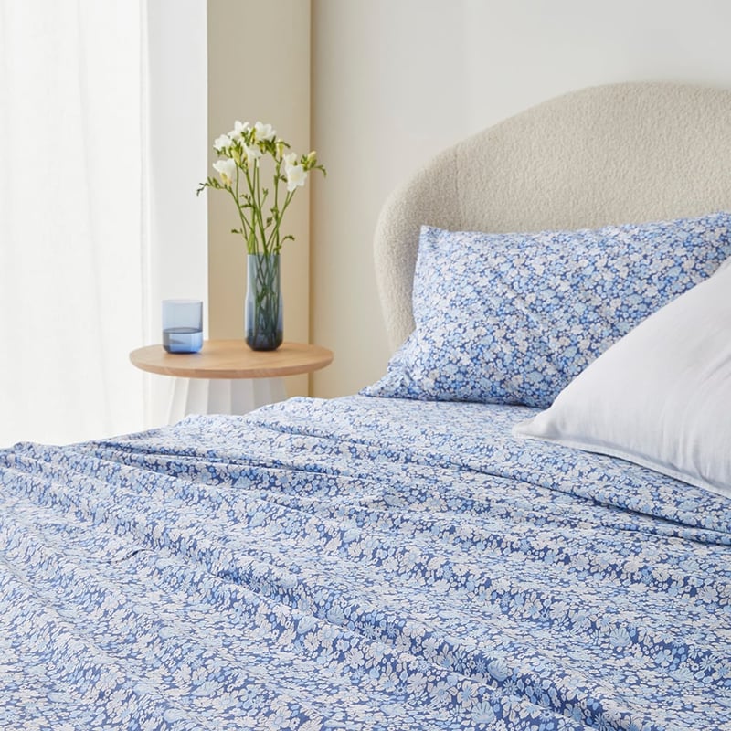 Libertine French Blue Printed Sheet Set