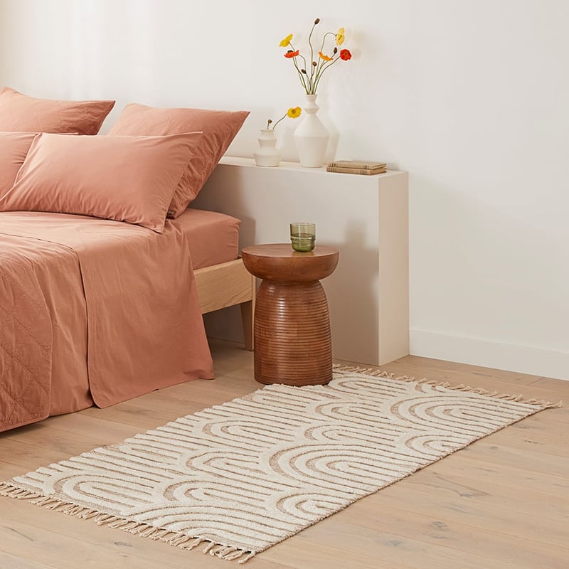 Como Golden Oak Side Table