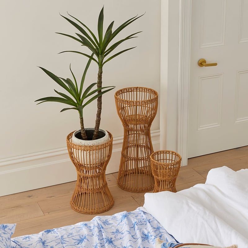 Sunflower Natural Plant Stand
