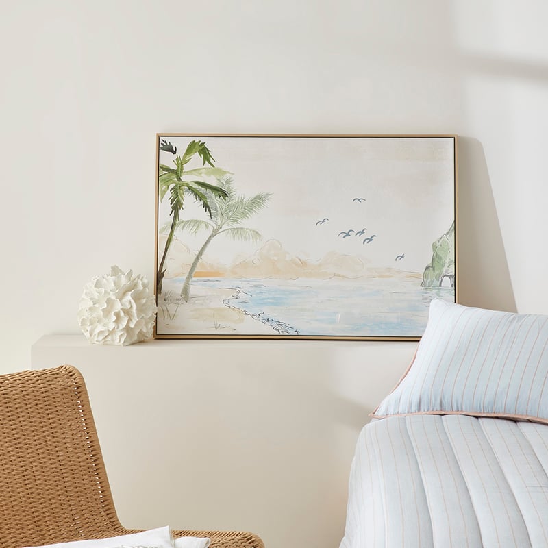 Haven Beach Retreat Canvas