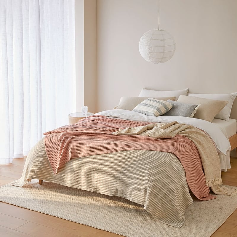 European Natural Frome Throw