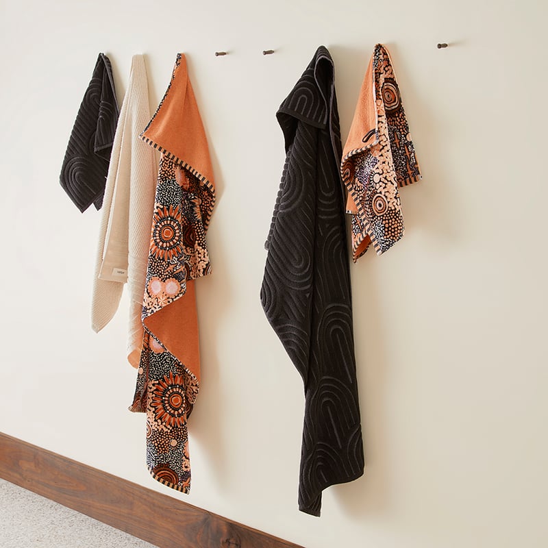 Cungelella Wadjin Sandstone Towel Range