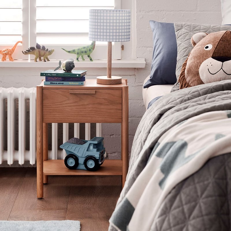 Noah Natural Bedside Table